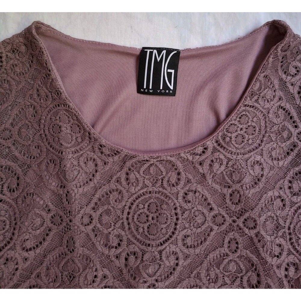 Y2K TMG New York Fairycore Lace Whimsigoth Romantic Bell Sleeve Women's Small - Picture 5 of 15